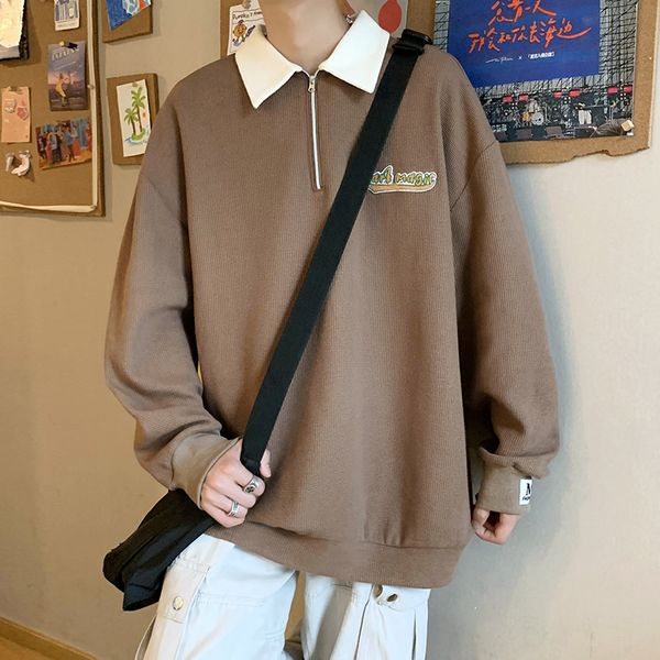 mens hoodies sweatshirts korean wind sweatshirt men women lapel collar hoodie trendy harajuku college style oversize casual sports polo lape, Black
mens hoodies sweatshirts korean wind sweatshirt men women lapel collar hoodie trendy harajuku college style oversize casual sports polo lape, Black