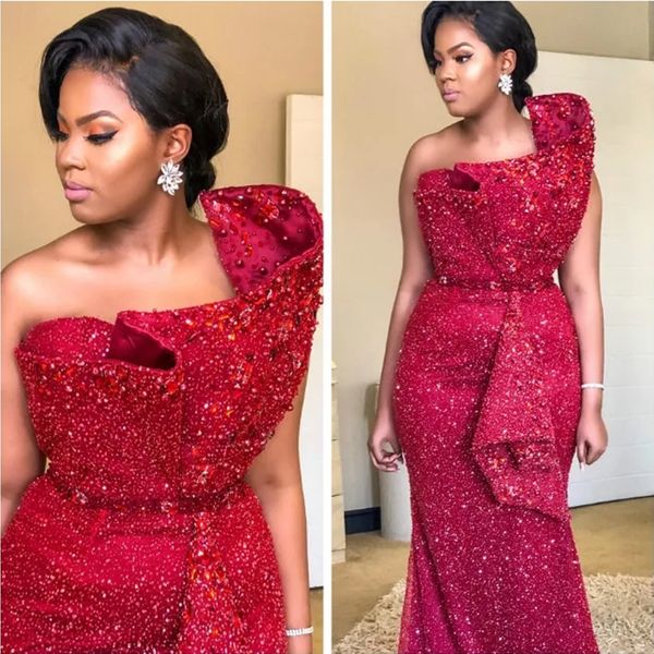 aso ebi 2024 arabic burgundy sparkly evening dresses beaded crystals mermaid prom dresses sequined formal party bridesmaid pageant gowns, Black;red
aso ebi 2024 arabic burgundy sparkly evening dresses beaded crystals mermaid prom dresses sequined formal party bridesmaid pageant gowns, Black;red