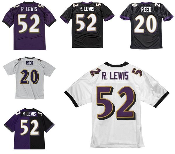 stitched football jersey 20 ed reed 52 ray lewis 2004 mitchell & ness retro rugby jerseys men women youth s-6xl, Black;red
stitched football jersey 20 ed reed 52 ray lewis 2004 mitchell & ness retro rugby jerseys men women youth s-6xl, Black;red