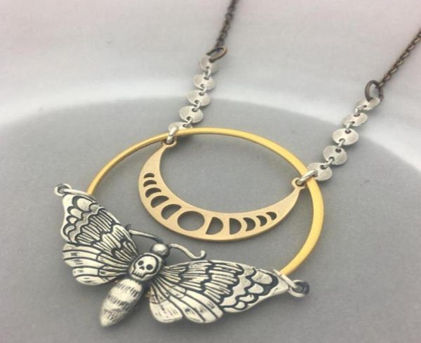witch dead skeleton head skull moth necklace moon witchcraft pendant necklaces54880954265840, Silver
witch dead skeleton head skull moth necklace moon witchcraft pendant necklaces54880954265840, Silver