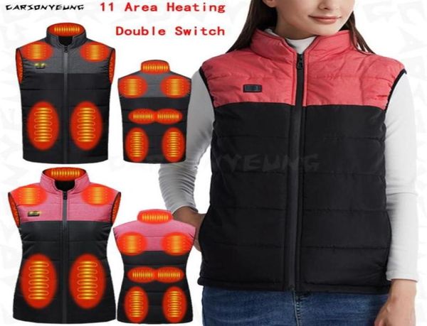 men039s vests 11 area heated vest zones electric jackets men women sportswear coat carbon fiber heat usb heating jacket83329706581422, Black;white
men039s vests 11 area heated vest zones electric jackets men women sportswear coat carbon fiber heat usb heating jacket83329706581422, Black;white