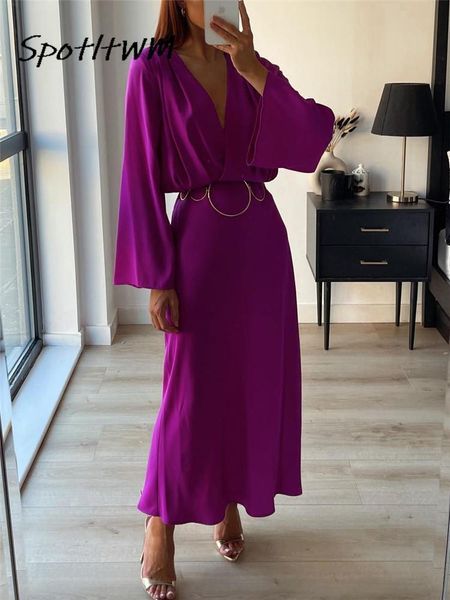 urban dresses flare sleeve solid purple v neck long dresses a-line elegant high waisted loose midi dress woman casual ladies vestidos 230808, White;black
urban dresses flare sleeve solid purple v neck long dresses a-line elegant high waisted loose midi dress woman casual ladies vestidos 230808, White;black
