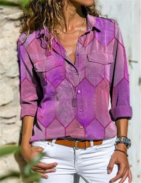 fashion ladies shirt large size casual woman lapel long sleeve women 2208091228565, White
fashion ladies shirt large size casual woman lapel long sleeve women 2208091228565, White
