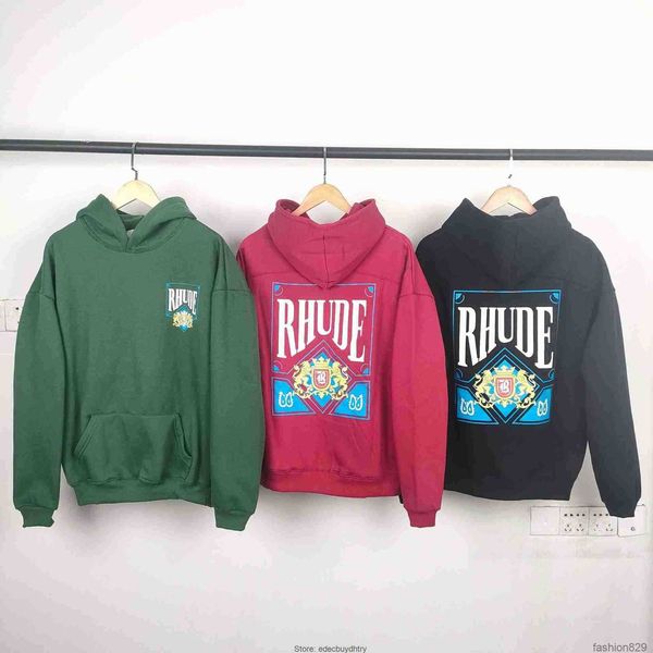 autumn winter men's hoodie sweatshirt new high street fashion rhude poker pattern printed mens and women's sweatpants set, Black
autumn winter men's hoodie sweatshirt new high street fashion rhude poker pattern printed mens and women's sweatpants set, Black
