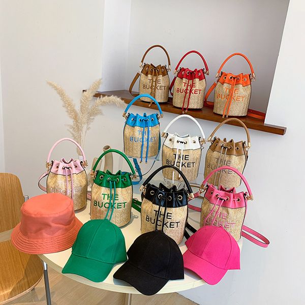 new grass woven bucket bag summer fashion woven women's bag personality letter beach bag shoulder bag women
new grass woven bucket bag summer fashion woven women's bag personality letter beach bag shoulder bag women