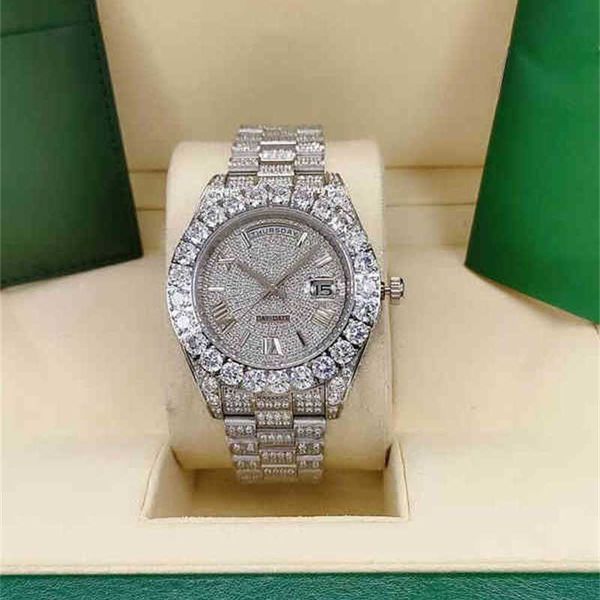 mens watch shinning diamond iced out watches 43mm full stainless steel men automatic movement mechanical wristwatch sports
mens watch shinning diamond iced out watches 43mm full stainless steel men automatic movement mechanical wristwatch sports