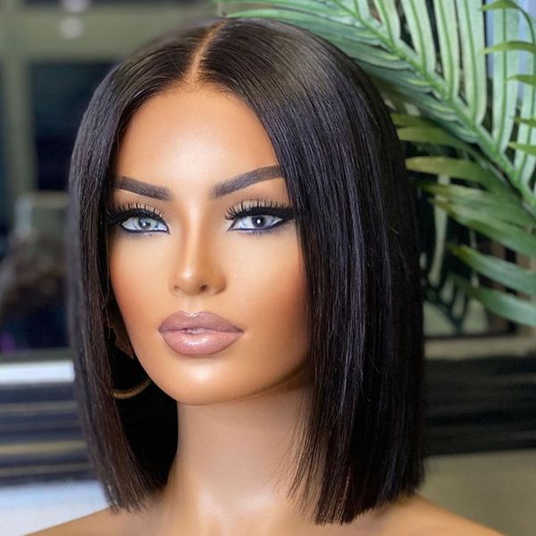 13x5x2 Straight BOB Wigs for Women Pre Plucked T Part Lace Wigs Brazilian Lace Wig Human Hair Wig Perruque Cheveux Humains, Black
13x5x2 Straight BOB Wigs for Women Pre Plucked T Part Lace Wigs Brazilian Lace Wig Human Hair Wig Perruque Cheveux Humains, Black