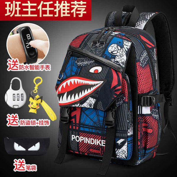designer shark backpack large capacity men backpack young fashion cartoon pattern backpack student schoolbag travel portable bag lapbag 2308
designer shark backpack large capacity men backpack young fashion cartoon pattern backpack student schoolbag travel portable bag lapbag 2308