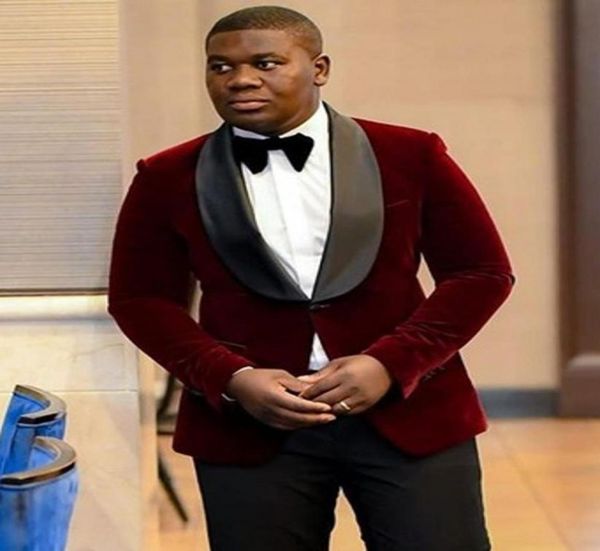 velvet mens wedding tuxedos burgundy groom groomsmen tuxedos black lapel man blazers jacket excellent 2 piece suitsjacketpantst5759832, Black;gray 
velvet mens wedding tuxedos burgundy groom groomsmen tuxedos black lapel man blazers jacket excellent 2 piece suitsjacketpantst5759832, Black;gray