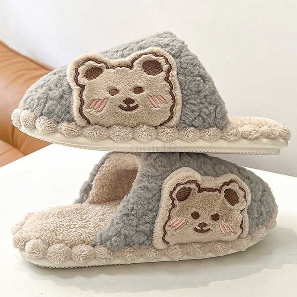 slippers indoor winter warm women men cartoon cotton flat slippers plus furry home thick platform cute non-slip ladies shoes, Black
slippers indoor winter warm women men cartoon cotton flat slippers plus furry home thick platform cute non-slip ladies shoes, Black