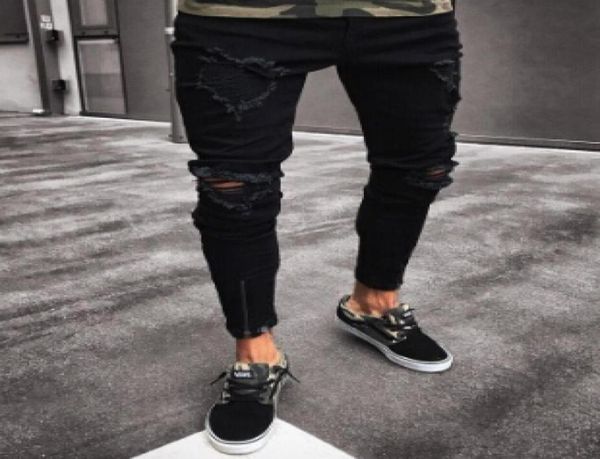 fashionblack pants for men hip hop rock holes ripped jeans biker slim fit zipper jean distressed pants41949692842214, Blue
fashionblack pants for men hip hop rock holes ripped jeans biker slim fit zipper jean distressed pants41949692842214, Blue