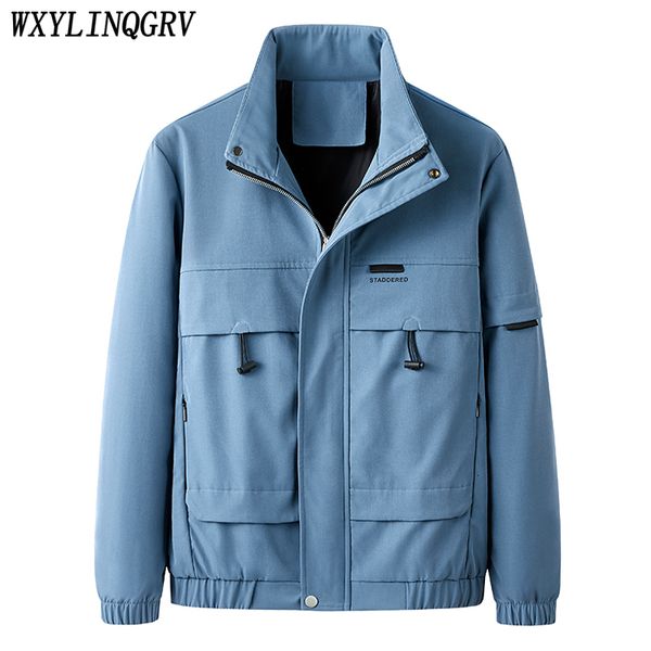mens jackets men fashion spring windproof stand collar cargo jacket autumn breathable multiple pockets solid color 230809, Black;brown
mens jackets men fashion spring windproof stand collar cargo jacket autumn breathable multiple pockets solid color 230809, Black;brown