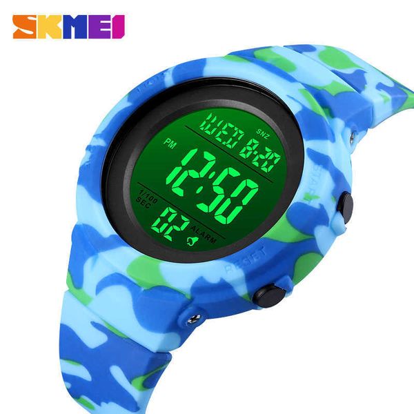 skmei children watches ourdoot sport student digital watches multifunctional waterproof camouflage boy's girl wristwatch 1615, Blue
skmei children watches ourdoot sport student digital watches multifunctional waterproof camouflage boy's girl wristwatch 1615, Blue