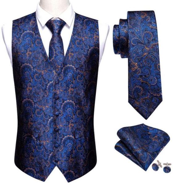 men039s vests barrywang men suit blue floral waistcoat silk tailored collar vneck check male vest tie set formal leisure m202789178, Black;white
men039s vests barrywang men suit blue floral waistcoat silk tailored collar vneck check male vest tie set formal leisure m202789178, Black;white