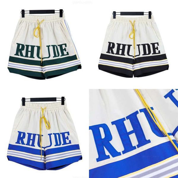 2023ss embroidery rhude shorts men women webbing breechcloth yellow drawstring pill zipper head clothing, White;black
2023ss embroidery rhude shorts men women webbing breechcloth yellow drawstring pill zipper head clothing, White;black