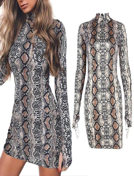 2018 spring snake skin long dress ladies turtle neck bodycon party mini drs short sleeve women clothes rf08988864879, Black;gray
2018 spring snake skin long dress ladies turtle neck bodycon party mini drs short sleeve women clothes rf08988864879, Black;gray