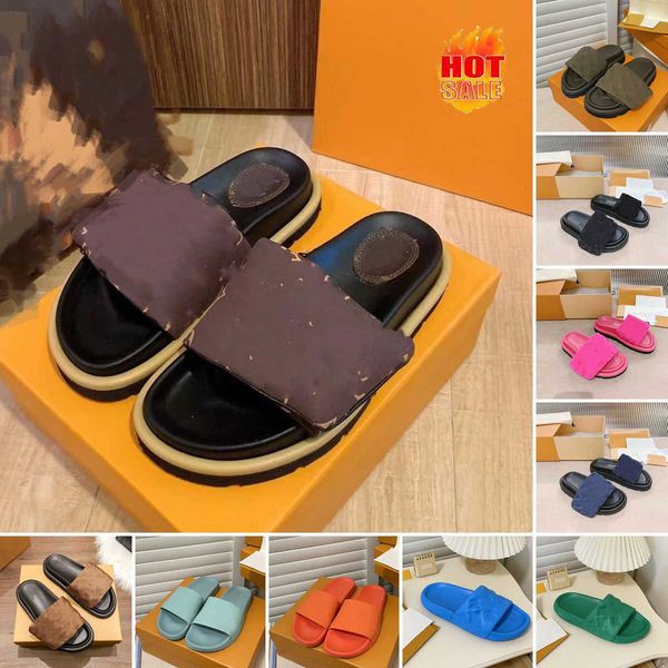 designer slippers women luxury l slippers sandals embossed printing pool pillow hook loop mule summer flat heel scuff slides flip flops beac, Black
designer slippers women luxury l slippers sandals embossed printing pool pillow hook loop mule summer flat heel scuff slides flip flops beac, Black