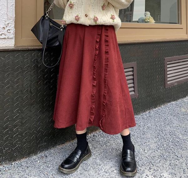 wooden ear wine red corduroy autumn winter clothing women039s woman skirts mujer faldas saias mulher2137438, Black
wooden ear wine red corduroy autumn winter clothing women039s woman skirts mujer faldas saias mulher2137438, Black