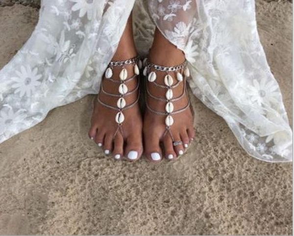 summer shell bridal feet ankle bracelet chain beach vacation leg chain female silver anklet foot jewelry chain bridal accesso6394799, White
summer shell bridal feet ankle bracelet chain beach vacation leg chain female silver anklet foot jewelry chain bridal accesso6394799, White