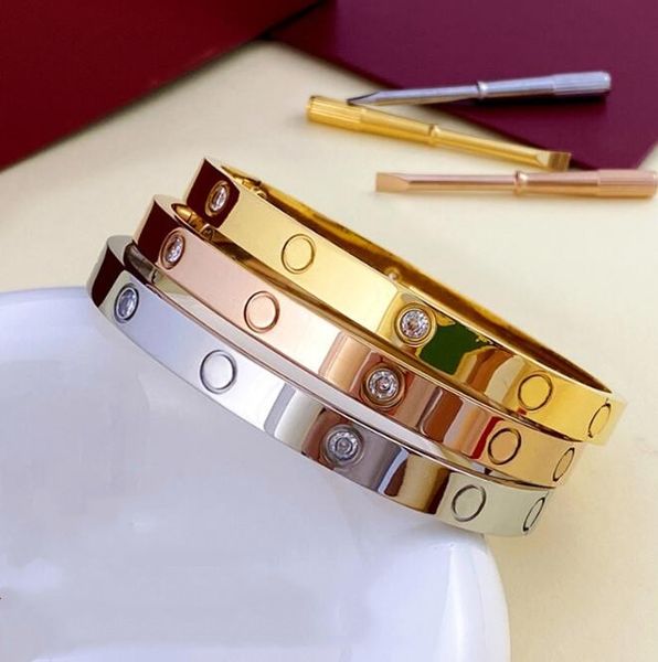 love bracelet designer jewelry gold cuff screw carti bracelets screwdriver bangles titanium steel belcher silver 4cz for womens mens party g, Black
love bracelet designer jewelry gold cuff screw carti bracelets screwdriver bangles titanium steel belcher silver 4cz for womens mens party g, Black