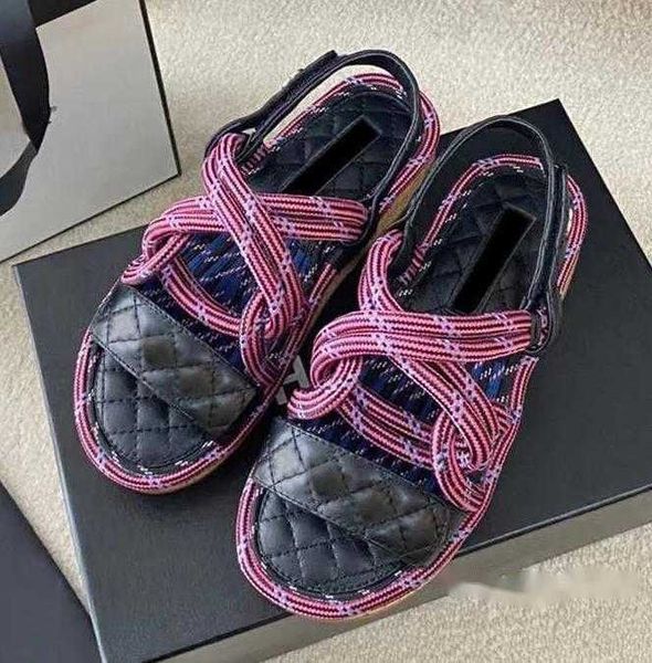 blade women's hemp rope woven metal chain sandal slipper designer fashion luxury elegant simple material flat shoes comfortable design, Black
blade women's hemp rope woven metal chain sandal slipper designer fashion luxury elegant simple material flat shoes comfortable design, Black