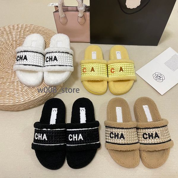 france paris slippers luxury designer women winter furry sandal fluffy faux fur slides flat fashion indoor floor shoes ladies brand channel, Black
france paris slippers luxury designer women winter furry sandal fluffy faux fur slides flat fashion indoor floor shoes ladies brand channel, Black