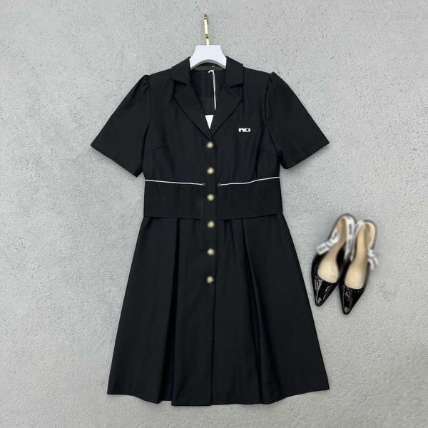 bubble sleeved dress women designer clothing gold single breasted button dresses size s-l lapel girl skirt aug04, Black;gray
bubble sleeved dress women designer clothing gold single breasted button dresses size s-l lapel girl skirt aug04, Black;gray