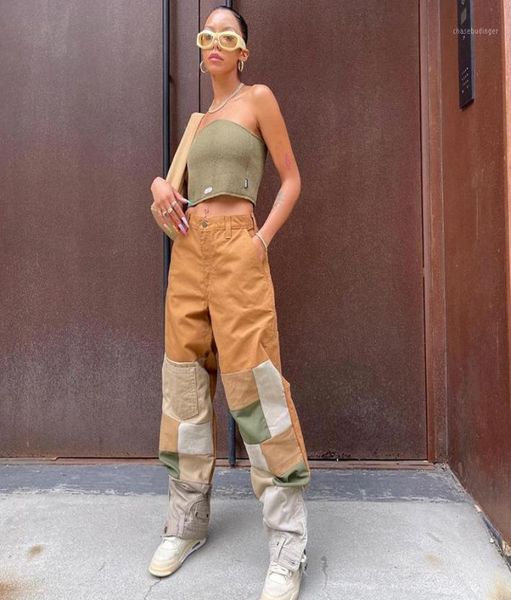 women039s jeans orange women patchwork baggy denim cargo pants zipper buttons wide leg trousers low rise streetwear fashion loo2382077, Blue
women039s jeans orange women patchwork baggy denim cargo pants zipper buttons wide leg trousers low rise streetwear fashion loo2382077, Blue