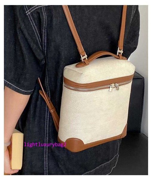 fashion loro bag lp backpack piana travel advanced sense of lightweight large-capacity lunch box bag women popular makeup bag schoolbag 2308
fashion loro bag lp backpack piana travel advanced sense of lightweight large-capacity lunch box bag women popular makeup bag schoolbag 2308