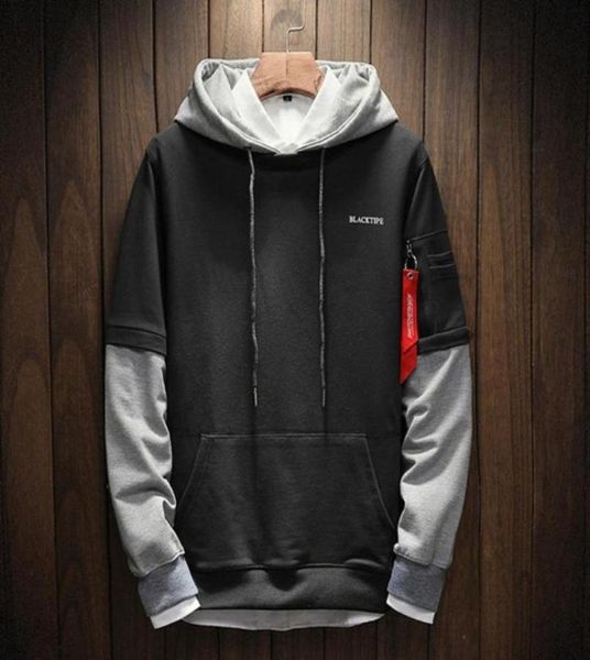 streetwear sweatshirt men hoodies new fashion long sleeve loose stitching fake twopiece hooded harajuku patchwork male new2003922432, Black
streetwear sweatshirt men hoodies new fashion long sleeve loose stitching fake twopiece hooded harajuku patchwork male new2003922432, Black