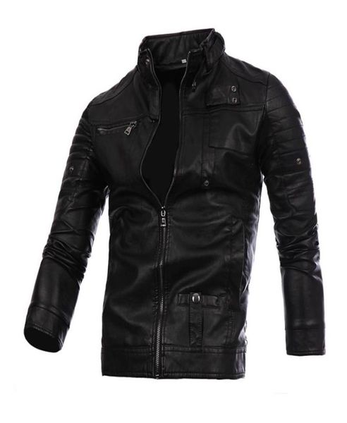 fashion men039s winter leather jackets men pu stand collar slim fit lether motorcycle zipper casual jackets3701829, Black
fashion men039s winter leather jackets men pu stand collar slim fit lether motorcycle zipper casual jackets3701829, Black