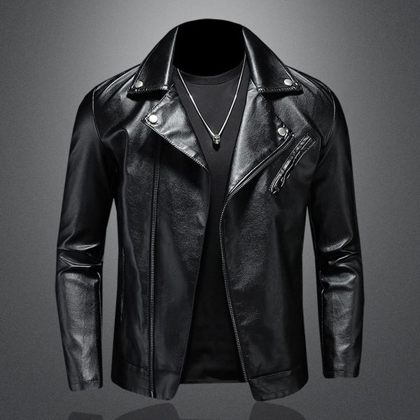 men's jackets autumn brand large leather coat korean version handsome jacket punk standing neck oblique zipper slim fit motorcycle 2308, Black;brown
men's jackets autumn brand large leather coat korean version handsome jacket punk standing neck oblique zipper slim fit motorcycle 2308, Black;brown