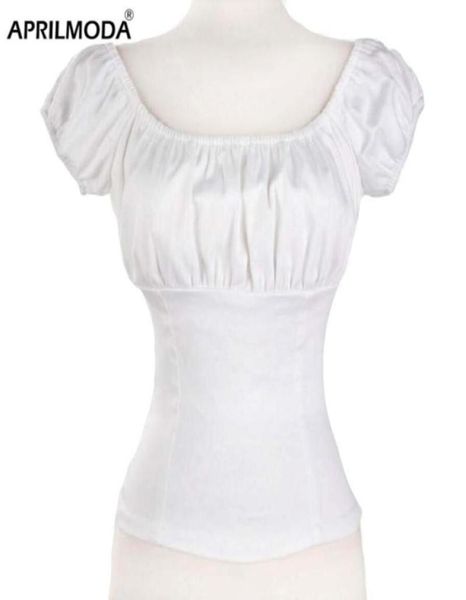 women039s blouses shirts retro vintage woman blouse summer low back peasant short sleeve womens 50s 60s pinup cotton white pl1757335
women039s blouses shirts retro vintage woman blouse summer low back peasant short sleeve womens 50s 60s pinup cotton white pl1757335