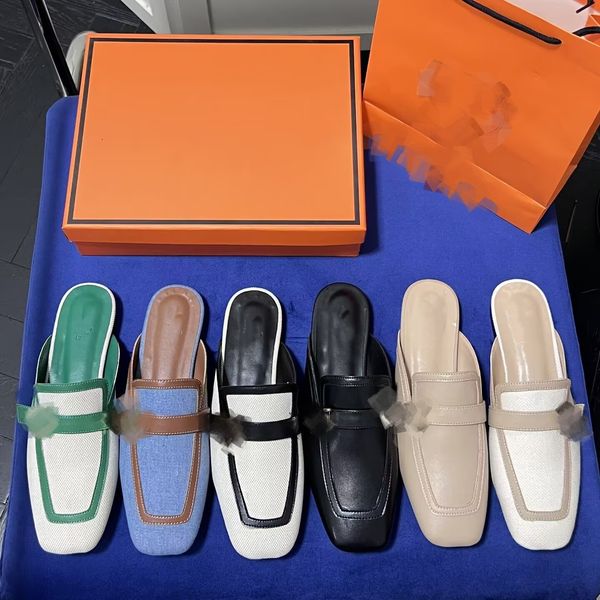 new designer women slippers genuine leather oz mules sandals summer casual shoes kelly slides metal h buckle shoe groupie loafers outdoor ca, Black
new designer women slippers genuine leather oz mules sandals summer casual shoes kelly slides metal h buckle shoe groupie loafers outdoor ca, Black