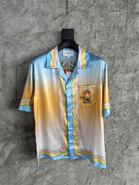 silk shirt casablanca men designer short sleeves fashion ball party gradient thin print shirt lazy style shirt classic casual hawaii style l, White;black
silk shirt casablanca men designer short sleeves fashion ball party gradient thin print shirt lazy style shirt classic casual hawaii style l, White;black
