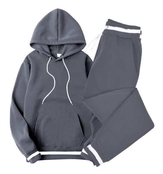 sets tracksuit men 2020 srring autumn hooded sweatshirt drawstring outfit sportswear casual male suit pullover two piece set2934358, Gray
sets tracksuit men 2020 srring autumn hooded sweatshirt drawstring outfit sportswear casual male suit pullover two piece set2934358, Gray