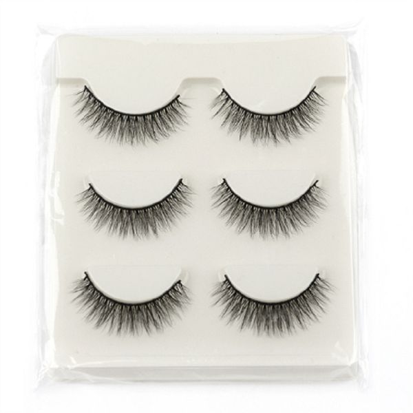 half eey lashes 3/5 pairs faux mink lashes reusable false eyelashes natural fluffy makeup tools extension fake lashes maquiagem a23
half eey lashes 3/5 pairs faux mink lashes reusable false eyelashes natural fluffy makeup tools extension fake lashes maquiagem a23