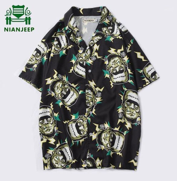 men039s frankenstein printed shirt 2020 casual hawaii beach oversize fashion shirts men women hip hop streetwear short sleeve t6651126, White;black
men039s frankenstein printed shirt 2020 casual hawaii beach oversize fashion shirts men women hip hop streetwear short sleeve t6651126, White;black