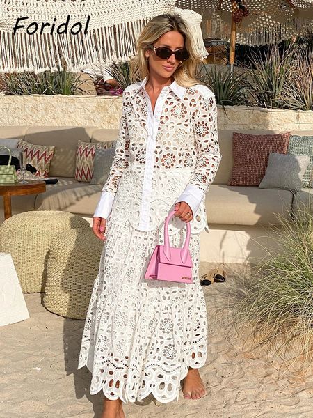 basic casual dresses spring women summer white lace dress set hollow out embroidery shirt skirt 2 pcs robe outfits single breasting cotton, Black;gray
basic casual dresses spring women summer white lace dress set hollow out embroidery shirt skirt 2 pcs robe outfits single breasting cotton, Black;gray