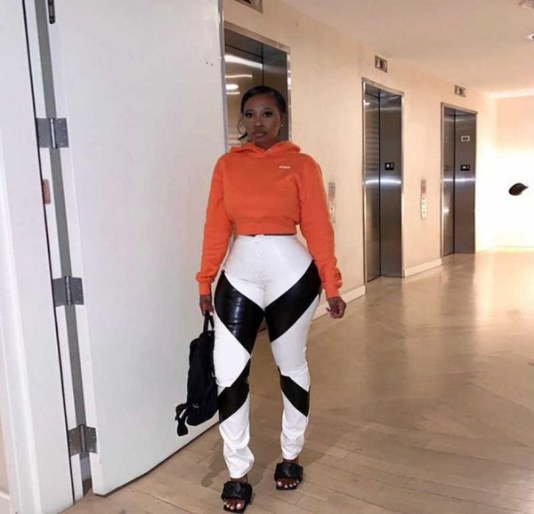 faux leather pu pants women mid waist straight cargo pants punk style trousers stripe baddie clothing summer 2021 new streetwear q1395489, Black;white
faux leather pu pants women mid waist straight cargo pants punk style trousers stripe baddie clothing summer 2021 new streetwear q1395489, Black;white