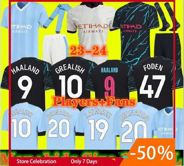 haaland 23-24 mancnester grealish soccer jerseys de bruyne foden specialpl 23-24 men kids kit city terling mans cities mahrez g.jesus footba, White;black
haaland 23-24 mancnester grealish soccer jerseys de bruyne foden specialpl 23-24 men kids kit city terling mans cities mahrez g.jesus footba, White;black