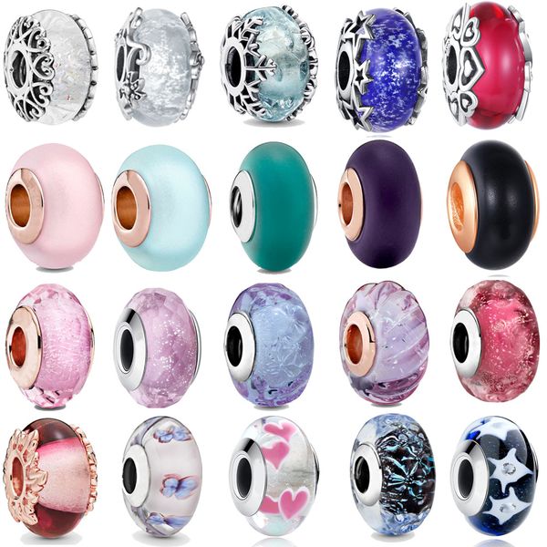 fashion new colorful glass beads charm pendant diy fit pandora bracelets necklaces for women jewelry accessories designer gifts, Bronze;silver
fashion new colorful glass beads charm pendant diy fit pandora bracelets necklaces for women jewelry accessories designer gifts, Bronze;silver