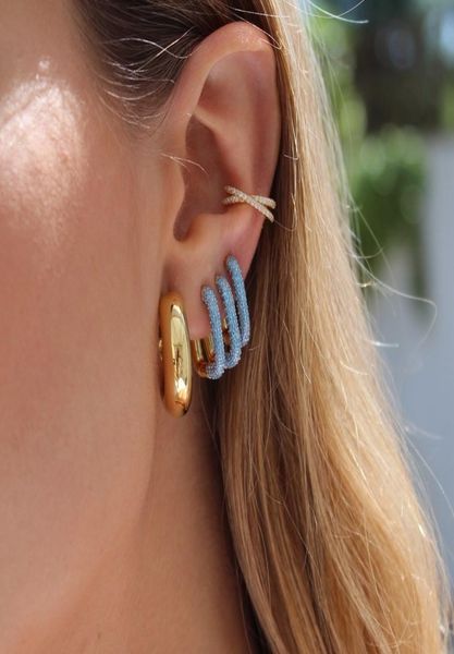 women fashion cz small hoop earrings elegant statement gold color rainbow huggie earring for girls wedding jewelry gif7385977, Golden;silver
women fashion cz small hoop earrings elegant statement gold color rainbow huggie earring for girls wedding jewelry gif7385977, Golden;silver