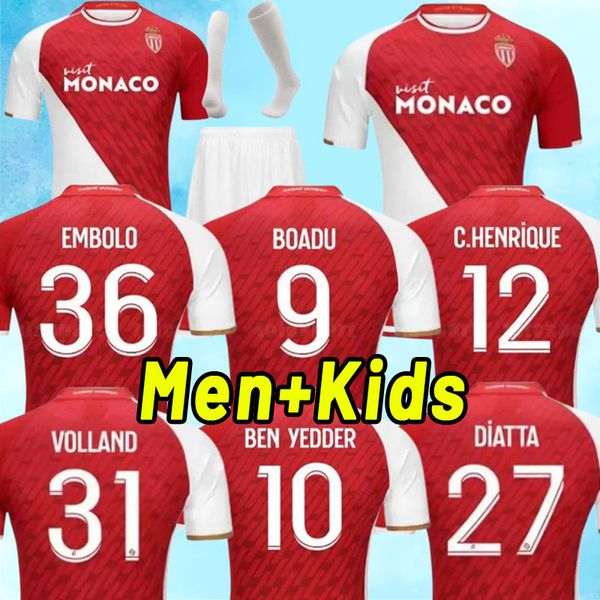 23 24 as monaco mens soccer jerseys boadu ben yedder golovin minamino fofana volland embolo gelson. m home away 3rd football shirt men kids, Black;yellow
23 24 as monaco mens soccer jerseys boadu ben yedder golovin minamino fofana volland embolo gelson. m home away 3rd football shirt men kids, Black;yellow