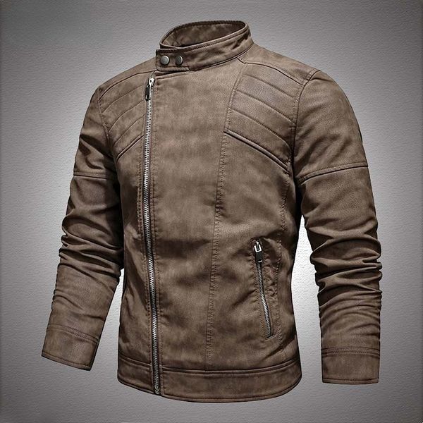 men's jackets men winter fleece warm diagonal zipper military leather jacket motorcycle coats mens fashion biker pu slim overcoat 23080, Black;brown
men's jackets men winter fleece warm diagonal zipper military leather jacket motorcycle coats mens fashion biker pu slim overcoat 23080, Black;brown