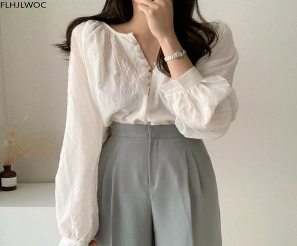 women039s blouses shirts 2021 fall autumn solid white long sleeve single breasted korean chic fashion clothes women 4019899
women039s blouses shirts 2021 fall autumn solid white long sleeve single breasted korean chic fashion clothes women 4019899