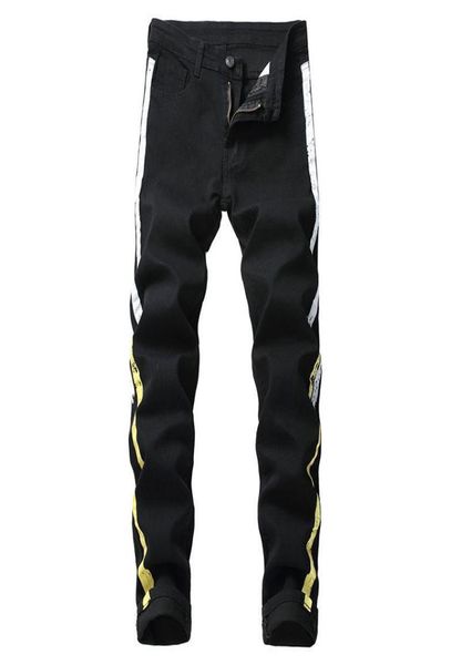 mens skinny jeans clothes spring denim cotton straight hole trousers distressed jeans pants denim male black9583019, Blue
mens skinny jeans clothes spring denim cotton straight hole trousers distressed jeans pants denim male black9583019, Blue