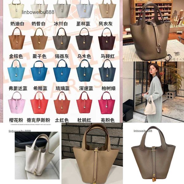 aherbag authentic handbag desinger totes picotin bags h family vegetable basket bucket leather bag women's new layer cow leather casual
aherbag authentic handbag desinger totes picotin bags h family vegetable basket bucket leather bag women's new layer cow leather casual