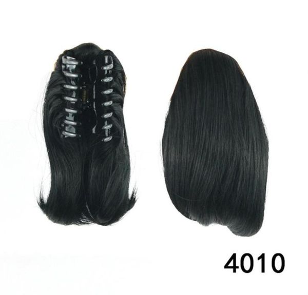 heat resistant synthetic hair 90gr 12quot 30cm natural wave claw ponytail hair extensions8737508, Black
heat resistant synthetic hair 90gr 12quot 30cm natural wave claw ponytail hair extensions8737508, Black