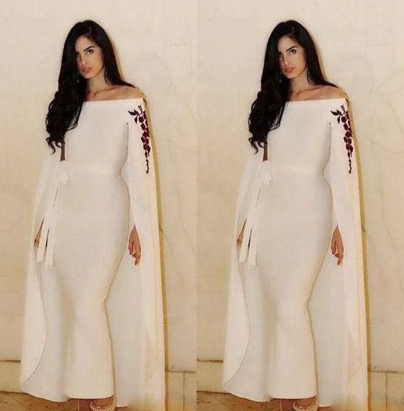 saudi arabic mermaid evening dresses with capewraps sash ribbon ankle length prom dress custom made off the shoulder aso ebi part4644058, Black;red
saudi arabic mermaid evening dresses with capewraps sash ribbon ankle length prom dress custom made off the shoulder aso ebi part4644058, Black;red